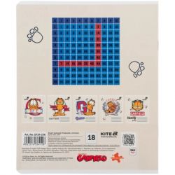 Тетрадь Kite Garfield, 18 листов, клетка (GF26-236) - Картинка 10