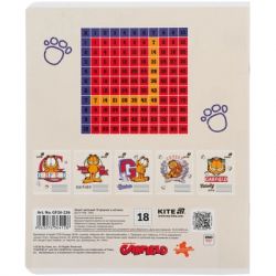 Тетрадь Kite Garfield, 18 листов, клетка (GF26-236) - Картинка 8