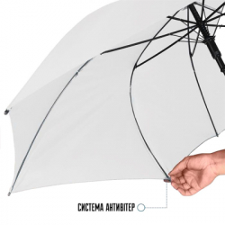 Зонт Perletti Golf XXL тростина, з системою антивітер, біла (P96020-04) - Картинка 5