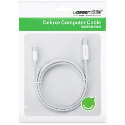 Кабель для принтера Ugreen USB-C 2.0 to BM 1.5m white (40417) - Картинка 2