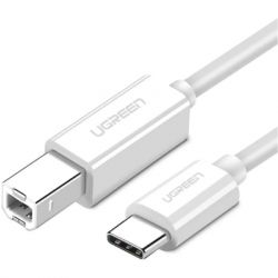 ������ ��� �������� Ugreen USB-C 2.0 to BM 1.5m white (40417)