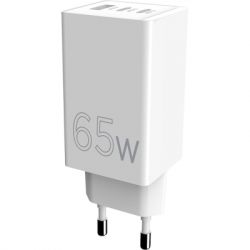 Зарядний пристрій Sigma 2xUSB-C PD65W + 1xUSB QC3.0 GaN X-power PS65-01 white (4827798637715) - Картинка 6