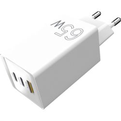 Зарядний пристрій Sigma 2xUSB-C PD65W + 1xUSB QC3.0 GaN X-power PS65-01 white (4827798637715) - Картинка 9