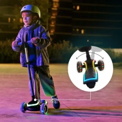 Самокат Kinderkraft 2-в-1 Raket Up Black (KRRAUP00BLK0000) (5902533930029) - Картинка 8