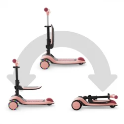Самокат Kinderkraft Halley 2 Rose Pink (KRHALL02PNK0000) (5902533930173) - Картинка 3