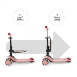 Самокат Kinderkraft Halley 2 Rose Pink (KRHALL02PNK0000) (5902533930173) - Картинка 4