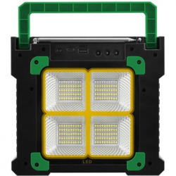 Акустична система NEWVEW NV-9153 Solar Panel/BT/USB/TF/FM Green (NWVW-NV-9153-GN) - Картинка 2