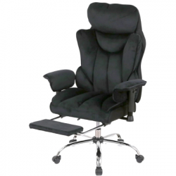 Офисное кресло Аклас Бамбетель RL 10093H (Бархат Черный) (00158596) - Картинка 7