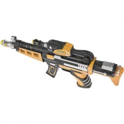 Іграшкова зброя ZIPP Toys Автомат світло-звуковий Зброя майбутнього Жовтий (819) - Картинка 3