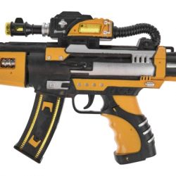Іграшкова зброя ZIPP Toys Автомат світло-звуковий Зброя майбутнього Жовтий (819) - Картинка 7