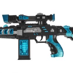 Іграшкова зброя ZIPP Toys Автомат світло-звуковий Зброя майбутнього Cиній (829) - Картинка 7