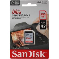 Карта памяти SanDisk 256GB SDXC class 10 UHS-I Ultra (SDSDUNC-256G-GN6IN) - Картинка 2