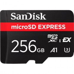 ����� ���'�� SanDisk 256GB microSDXC class 10 UHS-I U3 A1 Express (SDSQXFN-256G-GN4NN)