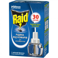 Рідина для фумігатора Raid Проти комарів 30 ночей (5000204343694) - Картинка 2