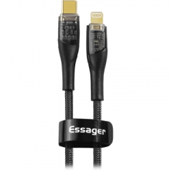 ���� ������ USB-C to Lightning 1.0m 3A black Essager (EXCTL-XJ01-P)