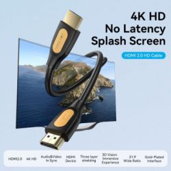 ������ ������������� HDMI M to HDMI M 10.0m V2.0 4K60Hz PVC black Vention (ALIBL) - �������� 3
