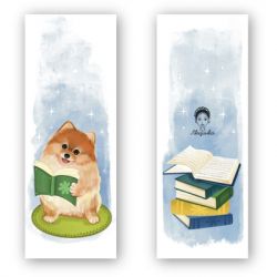 Закладки для книг Люцинка "Читання. Шпіц" 1 шт. (ЛК000000198) (2000000000198) - Картинка 3