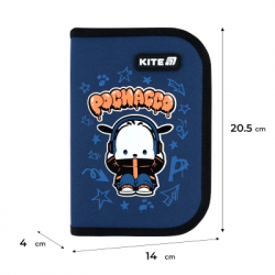 Пенал Kite Pochacco 622, без наповнення, 1 відділення, 2 відвороти (PC26-622) - Картинка 6
