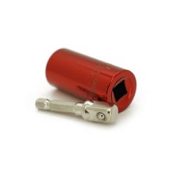 Торцевая головка Voltronic универсальная для шуруповерта 7-19 mm (25*52) 3/4 Red (YT-UnScTRD) - Картинка 2