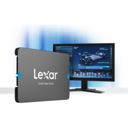 Накопичувач SSD 2.5" 256GB NQ100 Lexar (LNQ100X256G-RNNNG) - Картинка 6