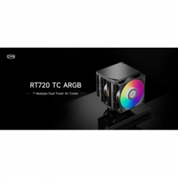 Кулер до процесора PcCooler Охолоджувач для процесора PсCOOLER RT720 TC ARGB BK чорний IntelLGA 11 (RT720 TC ARGB BK) - Картинка 11