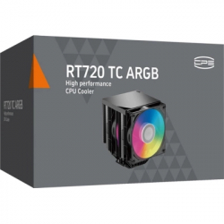 Кулер до процесора PcCooler Охолоджувач для процесора PсCOOLER RT720 TC ARGB BK чорний IntelLGA 11 (RT720 TC ARGB BK) - Картинка 7