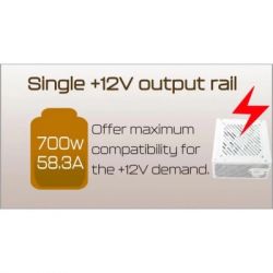 Блок питания HighPower 700W (HPE-700ST-B12S) - Картинка 8