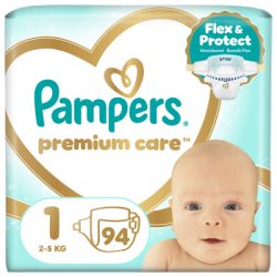 ���������� Pampers Premium Care ����� 1 (2-5 ��) 94 �� (8006530259187) - �������� 1