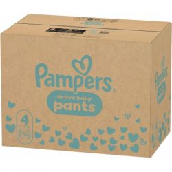 ���������� Pampers Active Baby Pants ����� 4 (9-15 ��) 156 �� (8006530305662) - �������� 2