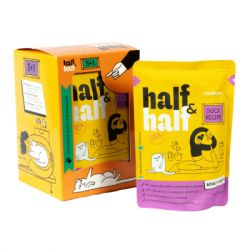 Влажный корм для кошек Half&Half утка в соус 5+1 (2700000040492) - Картинка 4