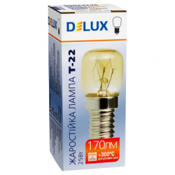 Лампочка Delux T20 жаростійка для духовок (90023246) - Картинка 2