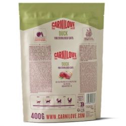 Сухий корм для кішок Carnilove True Fresh Duck Sterilised 400 г (8595602582334) - Картинка 2