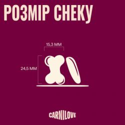 Лакомство для собак Carnilove Crunchy Snack Ostrich with Blackberries 200 г (8595602582587) - Картинка 4