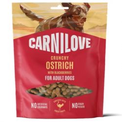 ��������� ��� ����� Carnilove Crunchy Snack Ostrich with Blackberries 200 � (8595602582587)