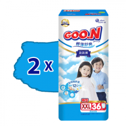 Підгузки GOO.N Slim & Comfortable Розмір 6 XXL 15-25 кг 36 шт (21001094) - Картинка 2