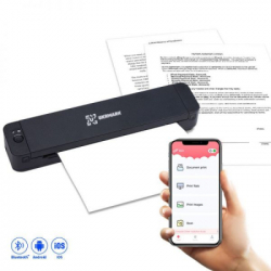 Принтер етикеток UKRMARK P832, A4, 300 dpi, wireless, Bluetooth USB Type-C, black (900347) - Картинка 5