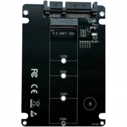 Конвертор Dynamode 2.5'' SATA to M.2 (NGFF) SSD 22*30mm, 22*42mm, 22*60mm, 22*80mm (S103-1N-P) - Картинка 7