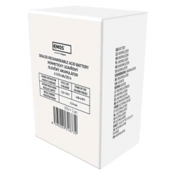 Батарея для ИБП Батарея к ИБП EMOS B9641 AGM 6V 4Ah fast 4,7mm (B9641) - Картинка 7