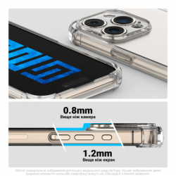 Чохол до мобільного телефона Armorstandart Air Force Infinix Smart 20 4G Clear (ARM90611) - Картинка 3