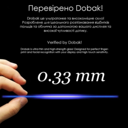 Скло захисне Drobak Clear glass A+ Apple iPhone 16 Pro Max (151580) - Картинка 4