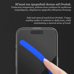 Скло захисне Drobak Clear glass A+ Apple iPhone 16 Pro Max (151580) - Картинка 8