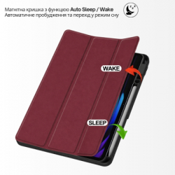 ����� �� �������� BeCover Flexible TPU Mate Xiaomi Pad 7 / 7 Pro 11.2" Red Wine (715619) - �������� 6