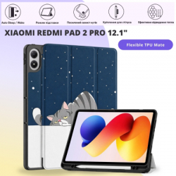 Чехол для планшета BeCover Flexible TPU Mate Xiaomi Redmi Pad 2 Pro 12.1" Good Night (715612) - Картинка 4
