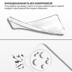 Чохол до мобільного телефона BeCover Silicone Xiaomi 17 Ultra Transparent (715695) - Картинка 7