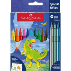 ���������� Faber-Castell �������� 10 ������ + 3 ��������� + �������� � ��������� ������� (32962)
