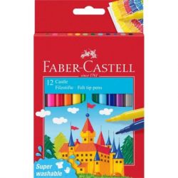 ���������� Faber-Castell ����� Felt tip pen Castle � ��������� ������� 12 ������ (31677)