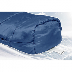 Спальний мішок Naturehike з капюшоном MJ600 CNK2300SD014, темно-блакитний (6976507663977) - Картинка 3