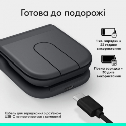 ����� Logitech Mobi Fold Bluetooth Graphite (910-007604) - �������� 5