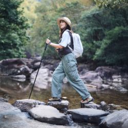 Треккинговые палки Naturehike CNK2550DS010 55-120 см зелена 1 шт (6977465869371) - Картинка 8