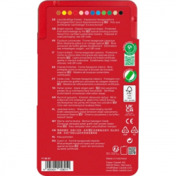 Карандаши цветные Faber-Castell Window Замок, металева коробка, 12 кольорів (115801) (27984) - Картинка 2